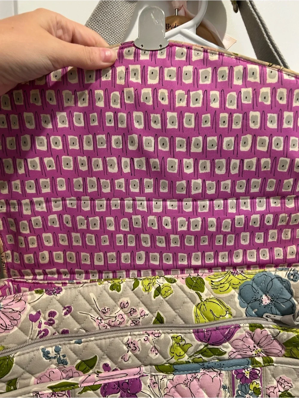 Vera Bradley Structured Messenger Bag
